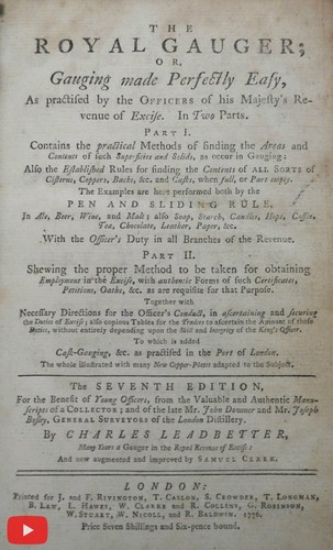 British taxation guide 1776