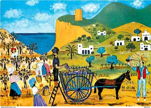 Carte postale art - carte,