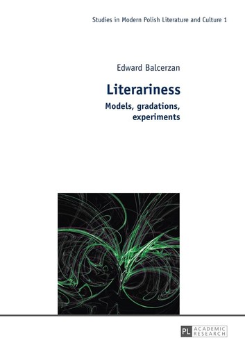 Literariness models - literariness,