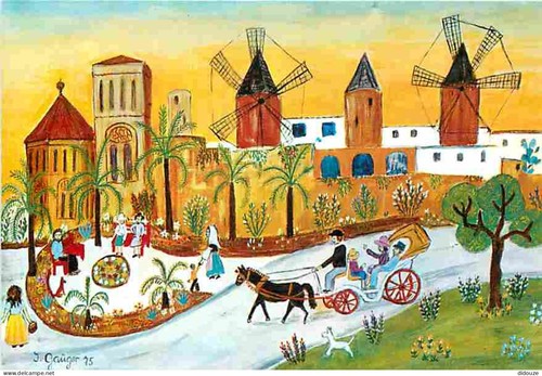 Carte postale art peinture - art,