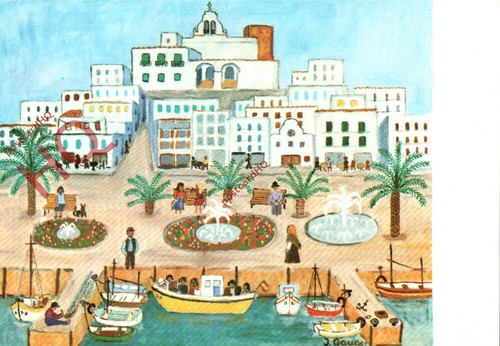Picture postcard ibiza - postcard:-ibiza,, san