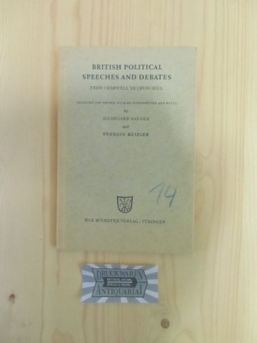 British political speeches - , and