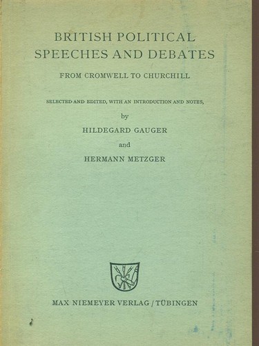 British political speeches - british,
