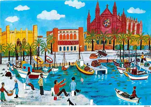 Carte postale art peinture - postale,